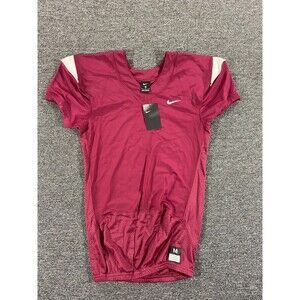 Nike Football Jersey Mens Sz Medium Maroon White Washington Mesh 845929-670